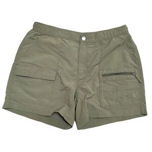 The North Face Women’s Hiking Shorts Khaki Green Color Size L Outdoor